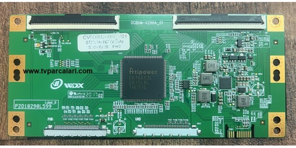 WDX, DCBDM-X296A_01, CV500U2-T01_V01, T-CON board